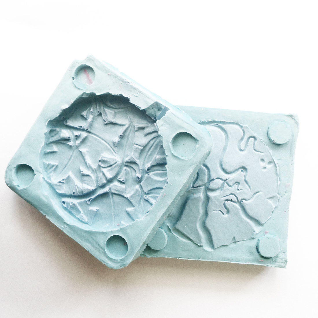 Silicon mould for creating wax reproductions